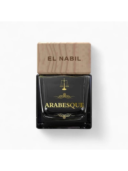 Arabesque Parfum pour Dressing 50 ml | El Nabil Flacon avec Bouchon Diffuseur – RBC Senteurs