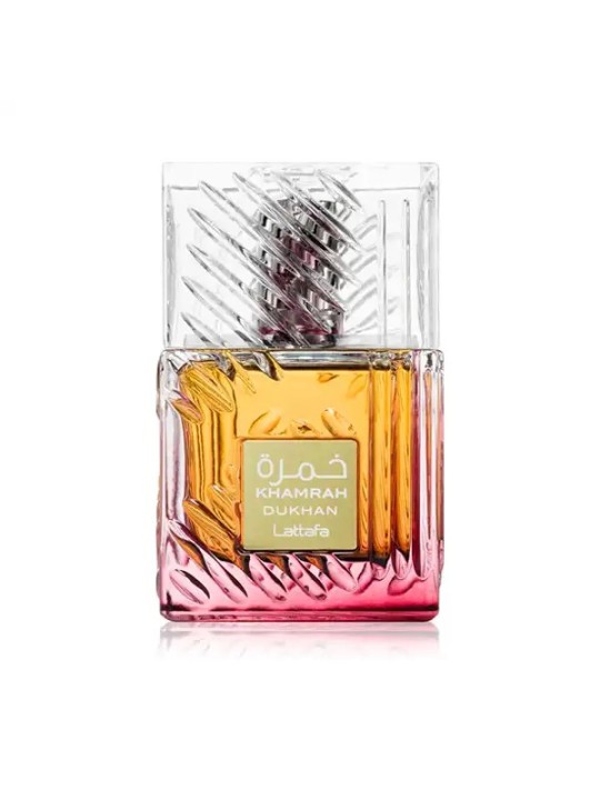 Khamrah Dukhan Lattafa Eau de Parfum 100 ml parfum oriental boisé ambré homme femme