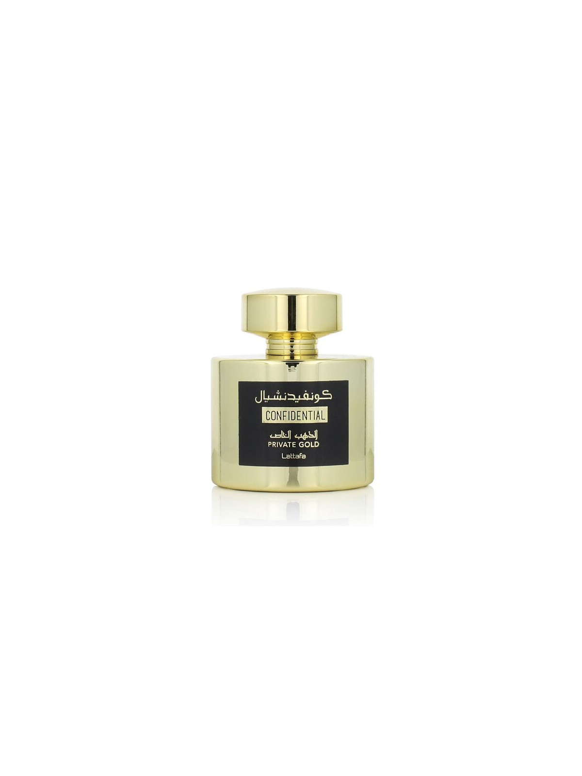 Confidential Private Gold Lattafa Eau de Parfum 100 ml parfum oriental floral ambré homme femme