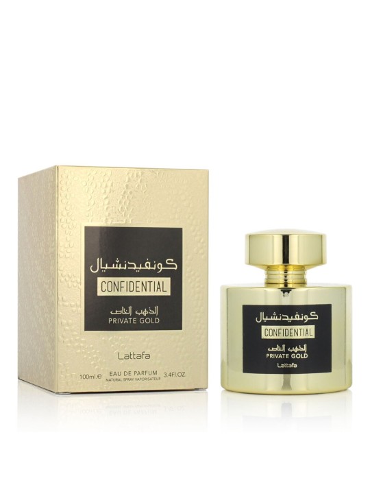 Confidential Private Gold Lattafa 100 ml eau de parfum mixte inspiré Kirke Tiziana Terenzi