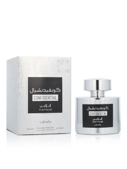 Confidential Private Platinum Lattafa Eau de Parfum 100ml mixte