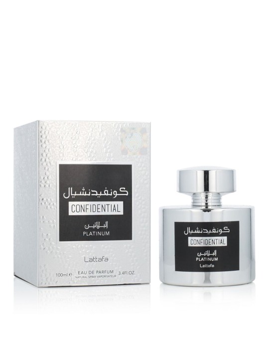 Confidential Private Platinum Lattafa Eau de Parfum 100ml mixte