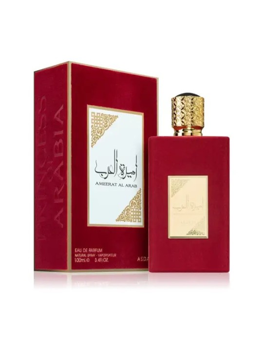 Ameerat Al Arab Rouge Asdaaf Lattafa eau de parfum femme orientale florale et ambrée