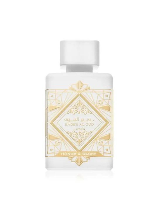 Badee Al Oud Honor and Glory Lattafa Eau de Parfum 100 ml parfum oriental boisé gourmand mixte