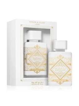 Bade’e Al Oud Honor & Glory Lattafa 100 ml Eau de Parfum mixte orientale boisée et épicée