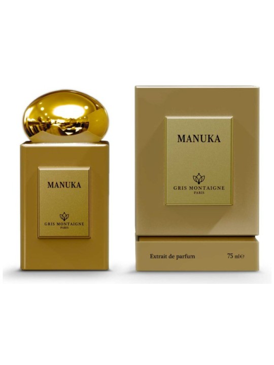 Manuka – Extrait de Parfum Gris Montaigne 75 ML – Parfum Mixte Miel & Ambre