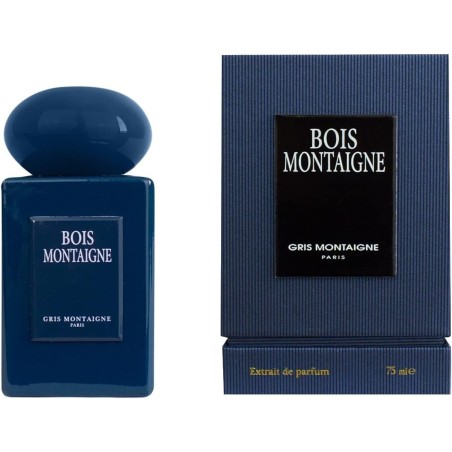 BOIS MONTAIGNE – Extrait de Parfum 75 ML | Gris Montaigne Paris | Woody Amber Unisex Perfume