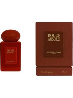 Rouge Absolu – Extrait de Parfum Gris Montaigne 75 ML – Parfum Mixte Ambré & Boisé