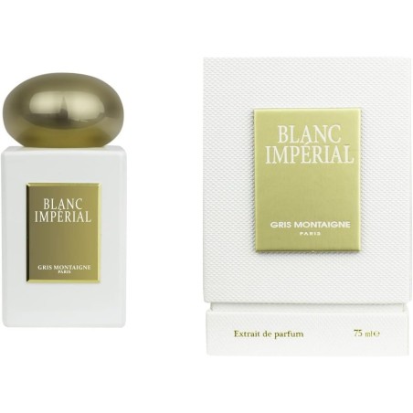 Blanc Impérial – Extrait de Parfum Gris Montaigne 75 ML – Parfum Mixte Floral & Musqué