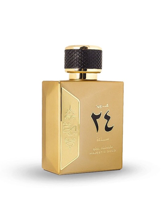 Oud 24 Hours Majestic Gold – 100ml – Lattafa – Ard al zaafaran senteur Emporio Armani Stronger With You Leather Giorgio Armani
