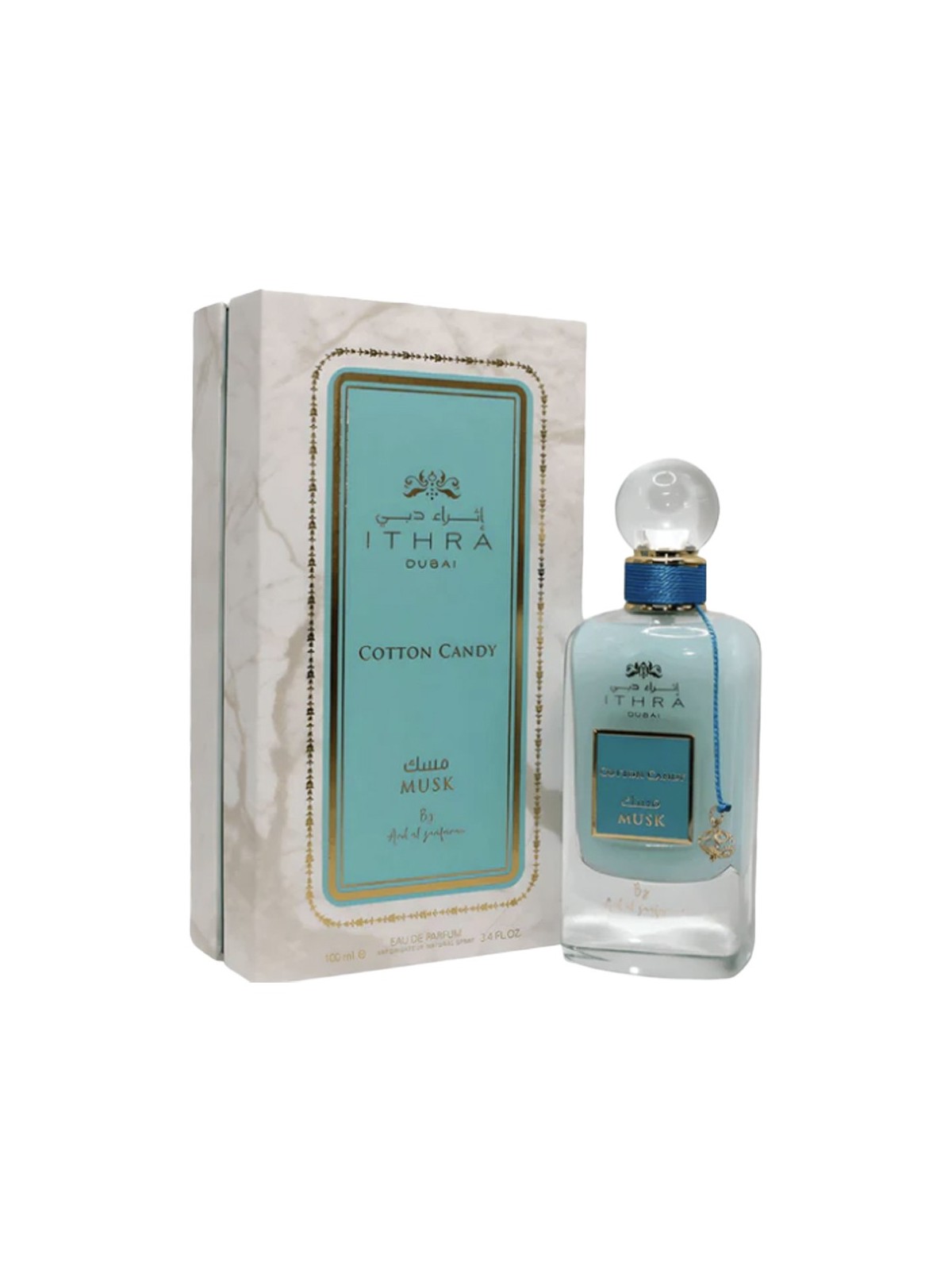 ITHRA DUBAI COTTON CANDY MUSK ARD AL ZAAFARAN EAU DE PARFUM 100 ML MIXTE