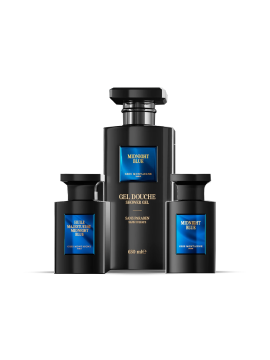 COFFRET MIDNIGHT BLUE BY GRIS MONTAIGNE PARIS