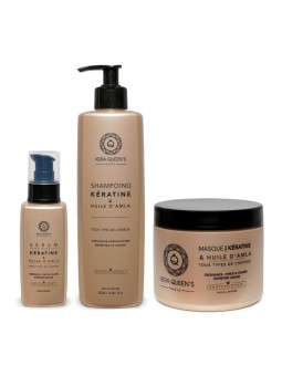 GAMME KÉRATINE & HUILE D’AMLA : SOINS POUR TOUS TYPES DE CHEVEUX – KERA QUEEN’S