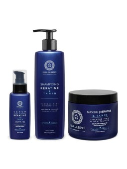 GAMME KÉRATINE & TANIN : SOINS POUR CHEVEUX FINS ET DÉVITALISÉS – KERA QUEEN’S