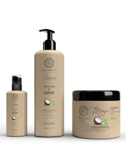 GAMME COCO : SOINS POUR CHEVEUX SECS ET FRISES – KERA QUEEN’S