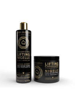 GAMME DUO LIFTING NIGELLE – SHAMPOING + SOIN – 500ML – KERA QUEEN’S