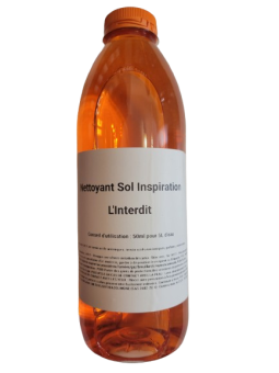 Nettoyant Sol 1L – Inspiration L’Interdit | RBC Senteurs