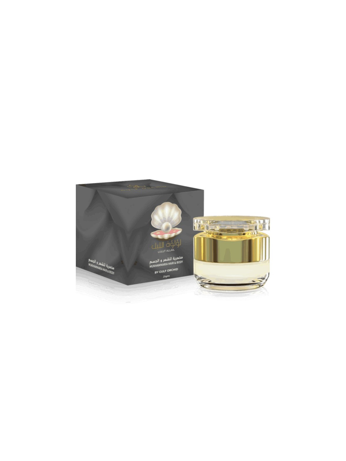 GULF ORCHID LULUT ALLAIL MUKHAMMARIA HAIR & BODY 25GM POUR HOMME ET FEMME GULF ORCHID LULUT ALLAIL MUKHAMMARIA HAIR & BODY 25GM POUR HOMME ET FEMME