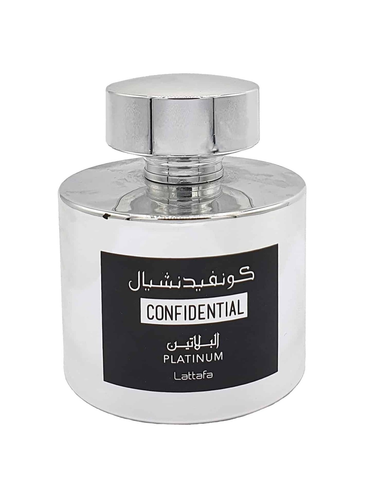 Confidential Private Platinum Lattafa Eau de Parfum 100ml mixte