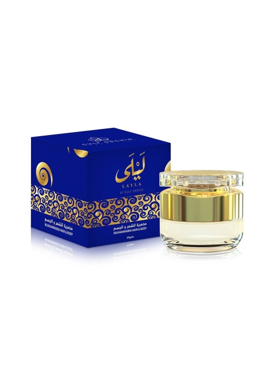 GULF ORCHID LAYLA MUKHAMMARIA HAIR & BODY 25GM POUR FEMME