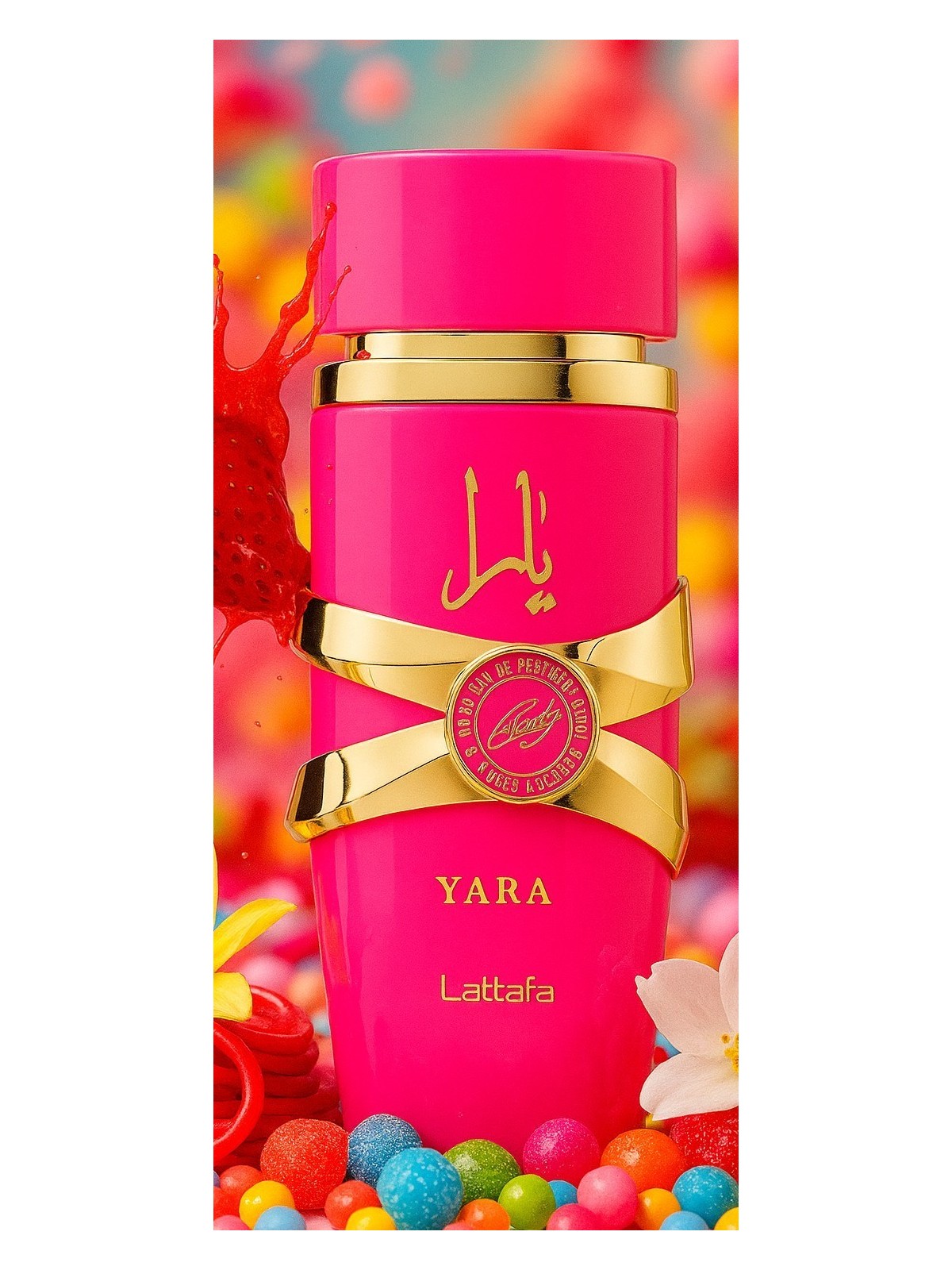 Yara Candy Lattafa 100 ml eau de parfum femme gourmande et fruitée