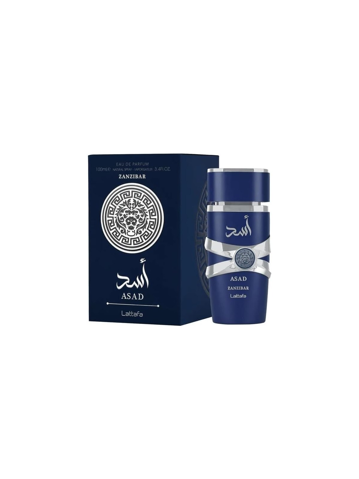 Asad Zanzibar Lattafa 100 ml eau de parfum homme épicé et boisé