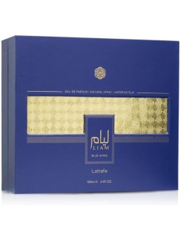 Liam Blue Shine Lattafa Eau de Parfum 100 ml pour homme, parfum frais et marin