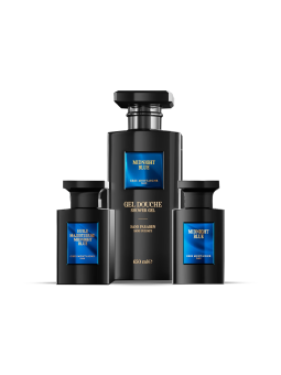 Coffret Midnight Blue Gris Montaigne Paris eau de parfum mixte oriental boisé