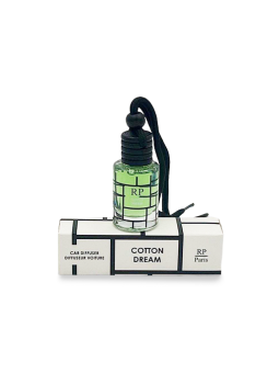Cotton Dream diffuseur voiture RP Paris parfum auto doux musqué