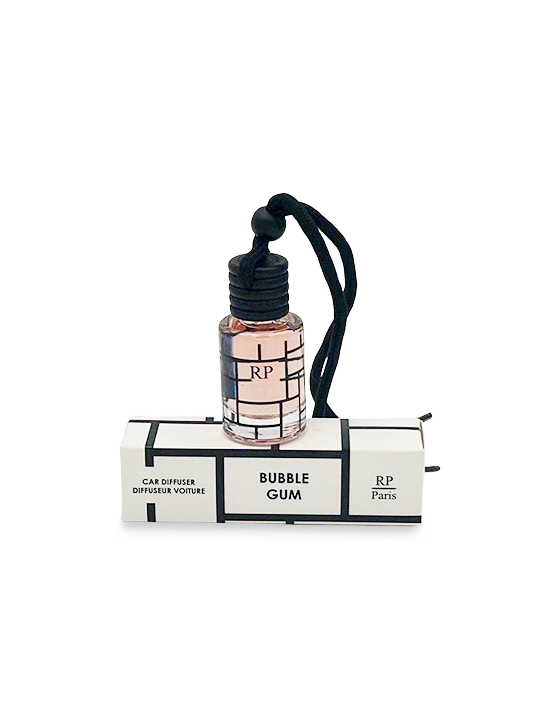 Bubble Gum diffuseur voiture RP Paris parfum auto sucré gourmand