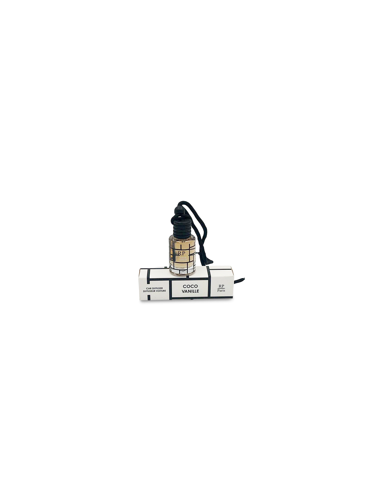 Coco Vanille diffuseur voiture RP Paris parfum auto exotique gourmand
