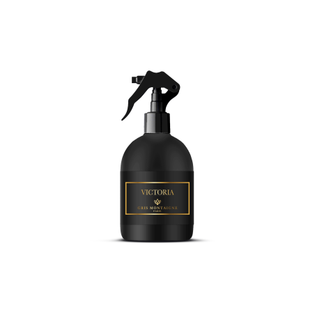 Spray Textile Victoria 250 ml Gris Montaigne Paris brume parfumée linge maison