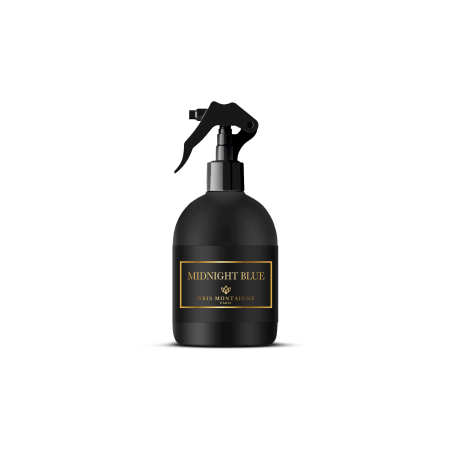 Spray Textile Midnight Blue 250 ml Gris Montaigne Paris brume parfumée linge maison