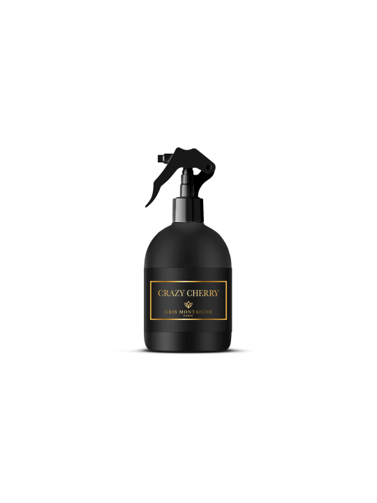 Spray Textile Crazy Cherry 250 ml – Gris Montaigne Paris | Brume Parfumée Maison & Linge
