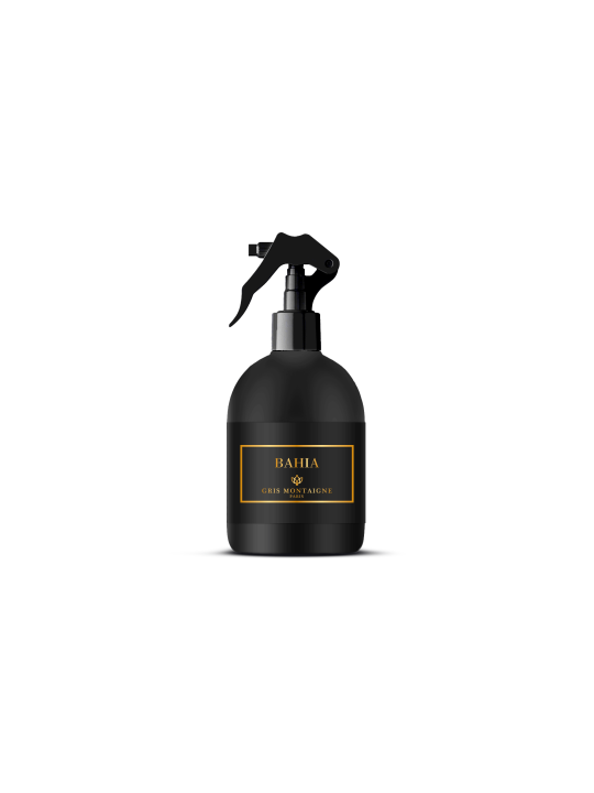 Spray Textile Bahia 250 ml Gris Montaigne Paris brume parfumée linge maison exotique